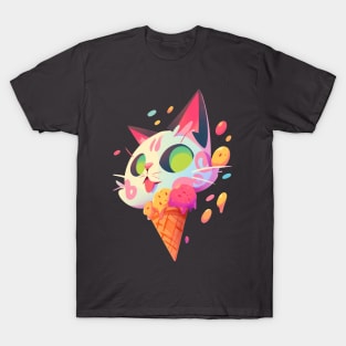 cat gelato - ice cream cat T-Shirt